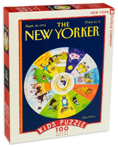 Пъзел New York Puzzle от 100 части - Зодиак Mother Goose - 2