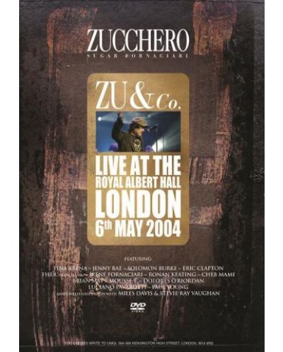 Zucchero - ZU &amp; Co. / Live At The Royal Albert Hall (DVD)