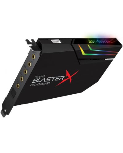 Звукова карта Creative - Sound Blaster X AE-5, 7.1, PCI-E - 2
