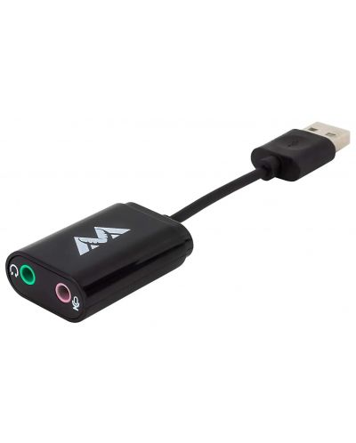 Звукова карта Antlion Audio - USB Sound Card, черна - 1