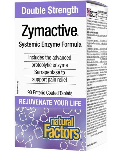 Zymactive, 90 таблетки, Natural Factors - 1