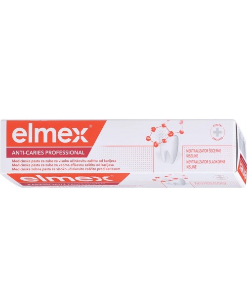 Elmex Паста за зъби Anti-caries Professional, 75 ml | Ozone.bg