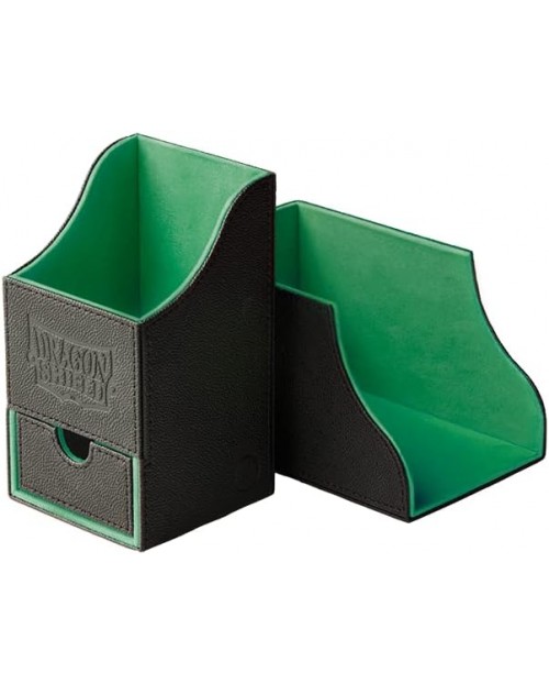 Quiver Time Citadel Deck Block Rouge - Boîte De Rangement Premium 100+ Cartes MTG Avec Aimants Et Tapis