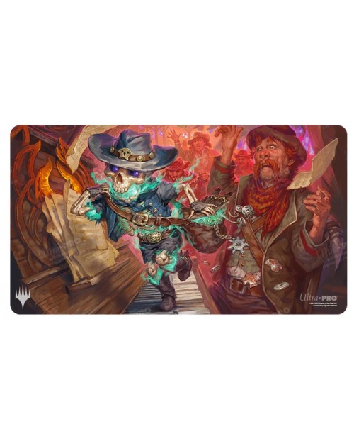 Ultra Pro MTG Playmat – Outlaws Of Thunder Junction, Genähte Kanten, 61x34 Cm