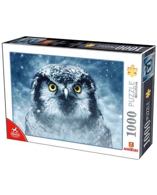 Deico Games Puzzle 1000 Teile – Motiv 'Nature Summer And Winter' – Farbenfroh & Anspruchsvoll