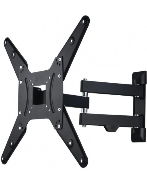 Стенна стойка за TV Hama - 118103, 25 кг, 65", регулируема, черна ...