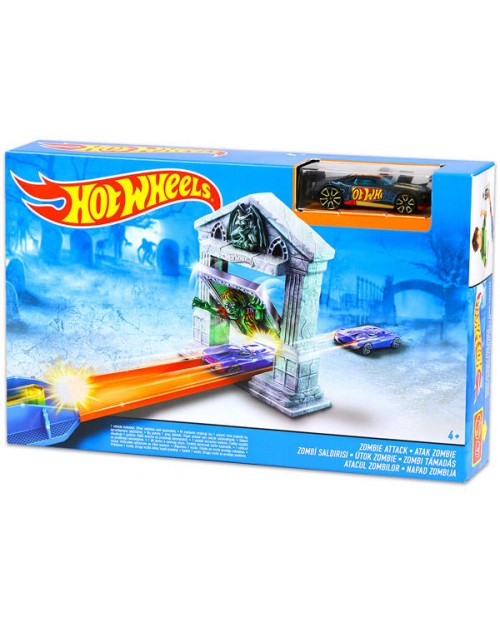 Писта за каскади Hot Wheels Zombie Attack Отлична цена Ozone.bg