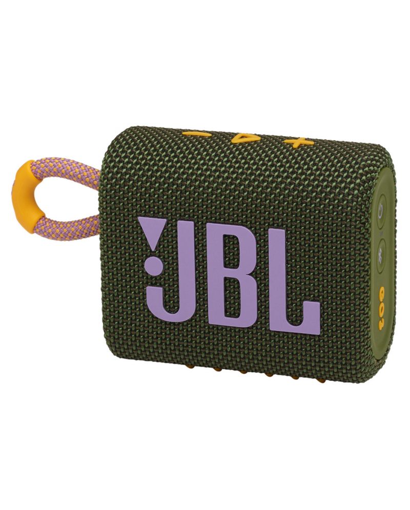 Мини колонка JBL - Go 3, зелена | Ozone.bg