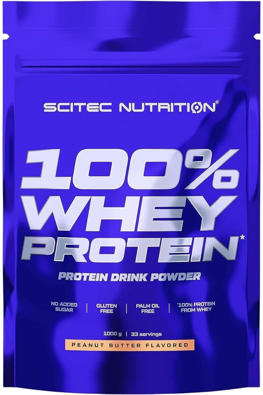 100% Whey Protein, шоколад, 1000 g, Scitec Nutrition | Ozone.bg