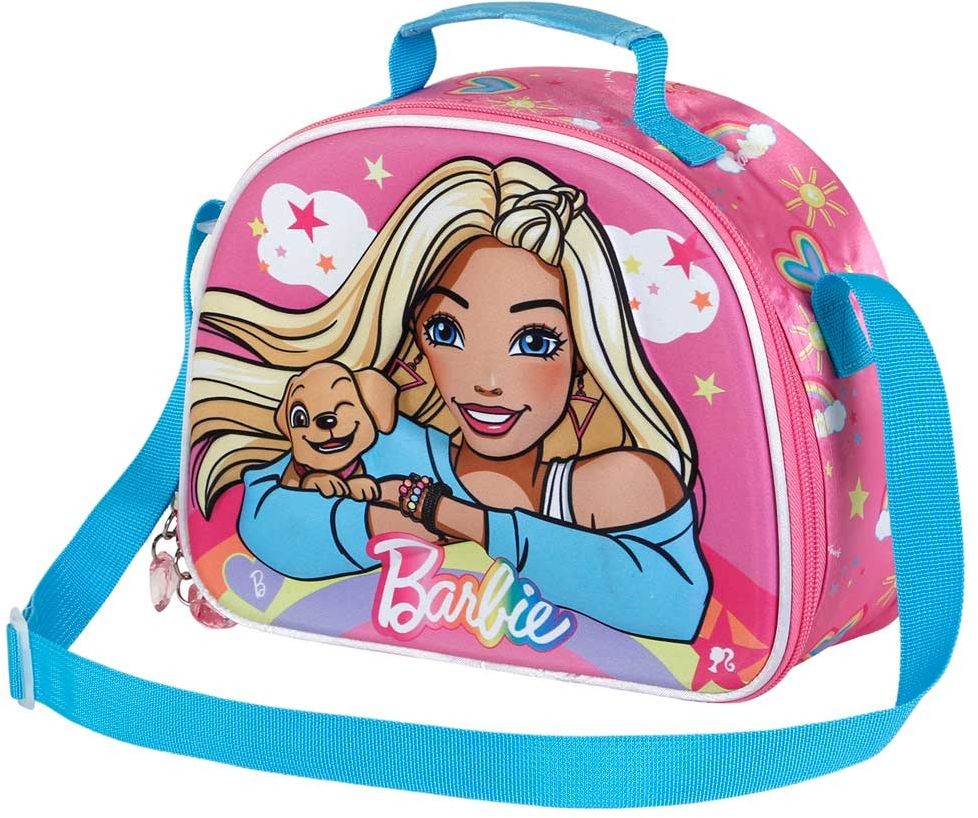 Karactermania Zainetto Trolley 3D Barbie Pets – Con Ruote, 26x34 Cm, Capacità 7L, Rosa