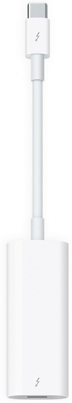 Адаптер Apple - Thunderbolt 3 USB-C/Thunderbolt 2, бял | Ozone.bg