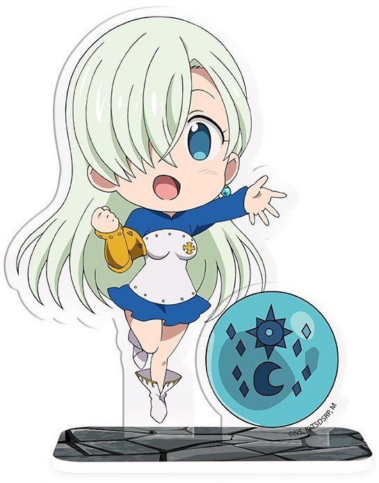 ABYSTYLE The Seven Deadly Sins Acrylfigur – Escanor, Ca. 10,2 Cm Hoch | Offiziell Lizenzierte Anime-Figur Mit Sockel