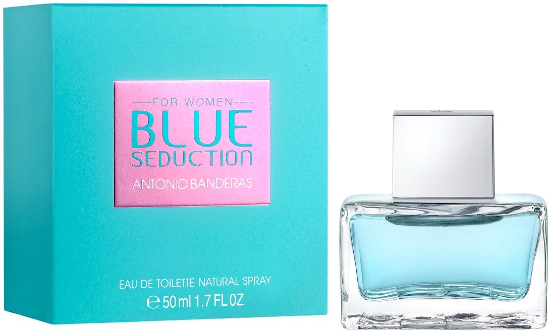 Antonio Banderas Seduction Тоалетна вода Blue Seduction For Her, 50 ml ...