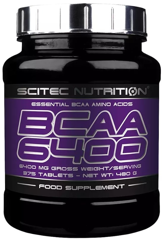 BCAA 6400, 375 таблетки, Scitec Nutrition | Ozone.bg