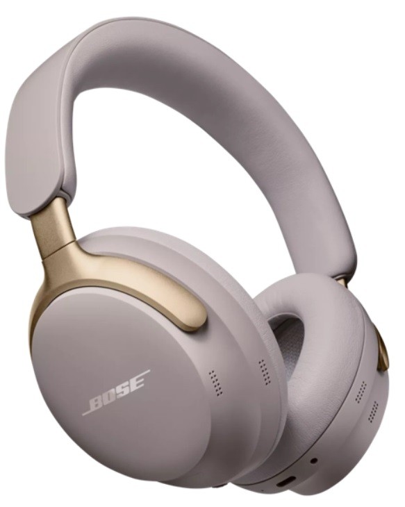 Безжични слушалки с микрофон Bose - QuietComfort Ultra, ANC, Sand