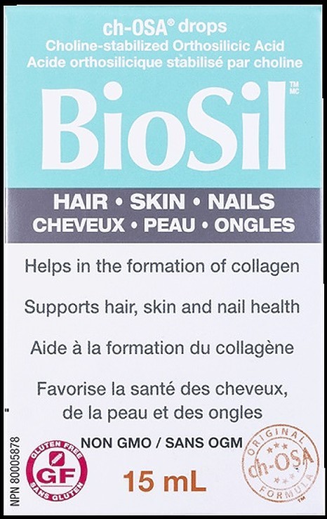 BioSil, 15 ml, Natural Factors | Ozone.bg