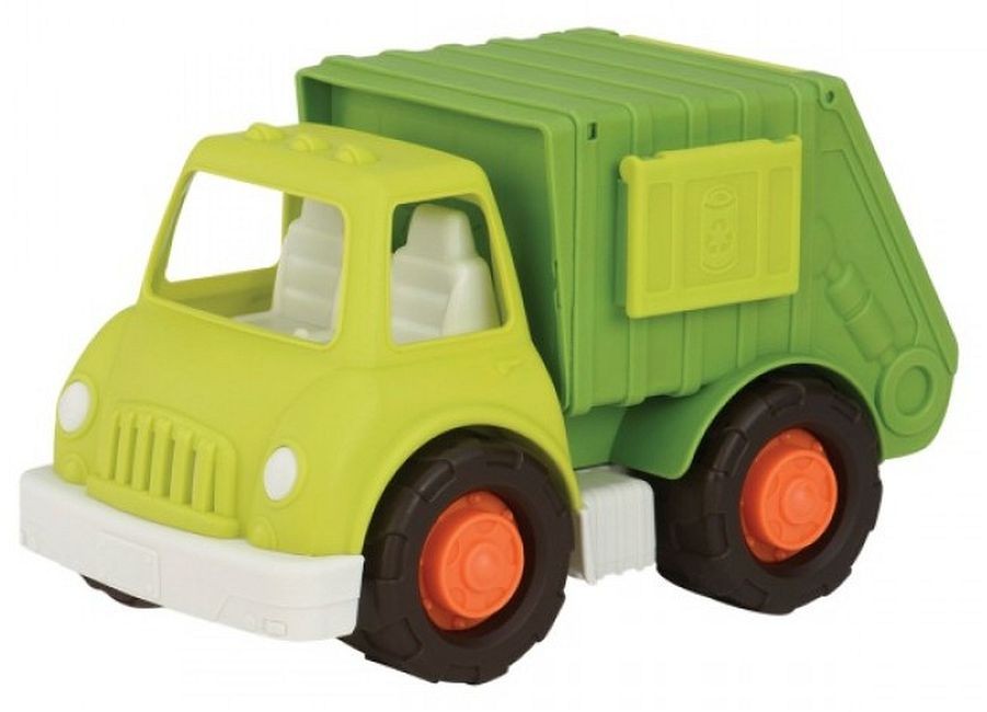 Детска играчка Battat Wonder Wheels - Боклукчийски камион