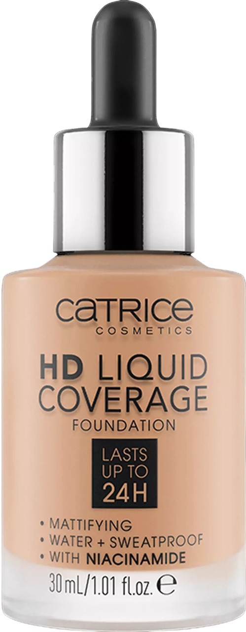 Catrice Фон дьо тен HD Liquid Coverage, 040 Warm Beige, 30 ml | Ozone.bg