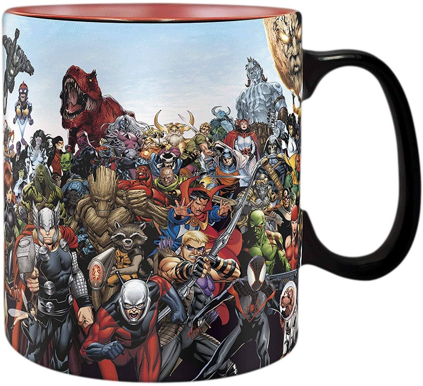 Чаша с термо ефект ABYstyle Marvel: Marvel - Superheroes, 460 ml | Ozone.bg