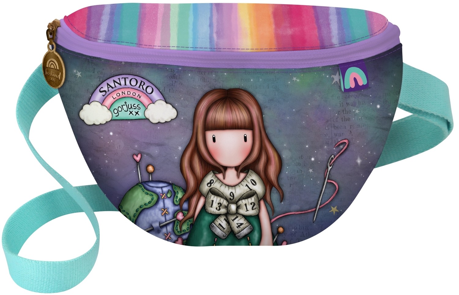 Чанта за кръста Santoro Gorjuss - Be Kind To Our Planet | Ozone.bg