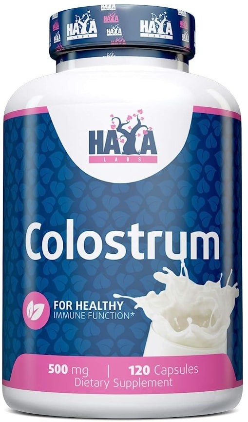 Colostrum, 500 mg, 120 капсули, Haya Labs | Ozone.bg