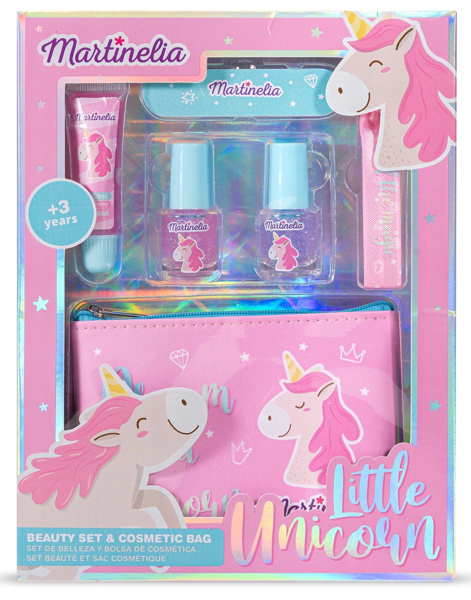Детски козметичен комплект Martinelia Little Unicorn С несесер, 7