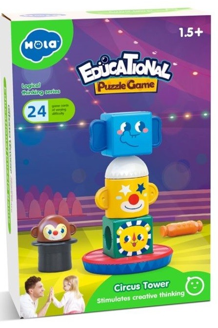 Детска смарт игра Hola Toys Educational - Приключения в цирка | Отлична ...