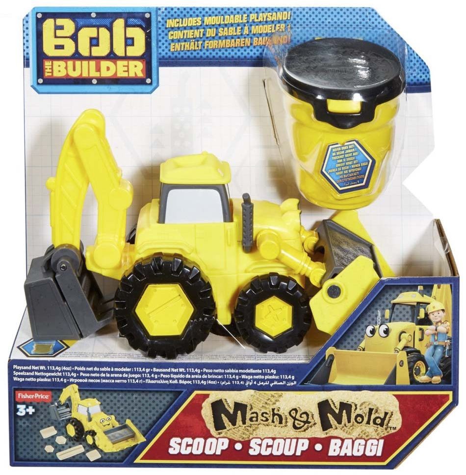Детска играчка Fisher Price Bob The Builder Mash Mold Sand