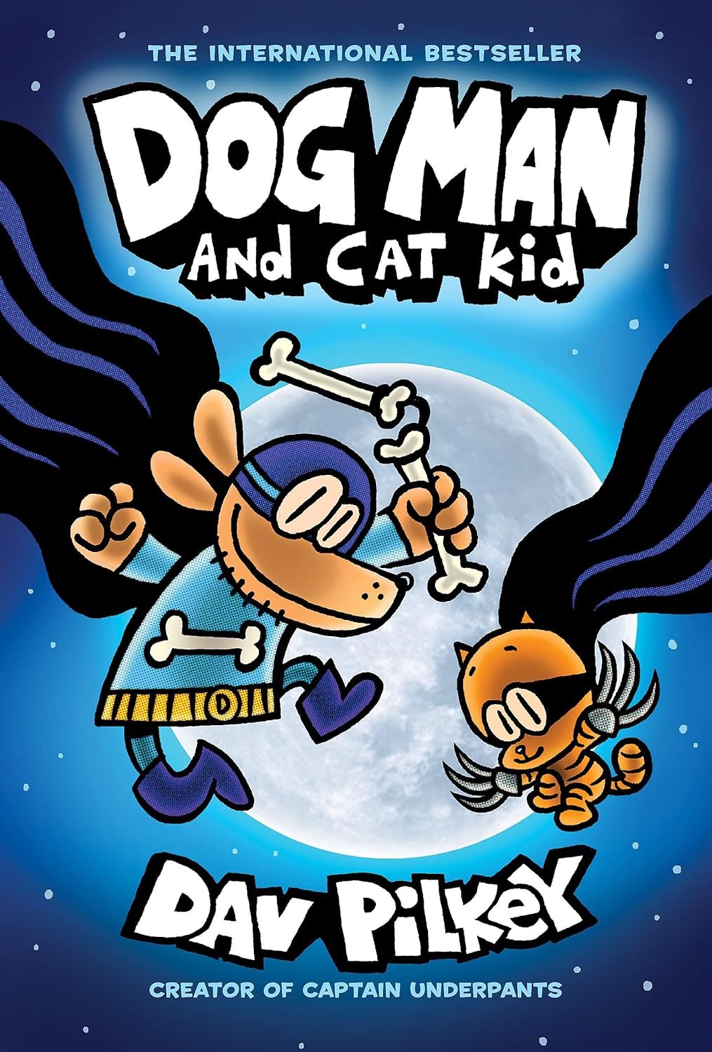 Dog Man, Vol. 4: Dog Man and Cat Kid (Hardcover) | Дейв Пилки | Цена ...