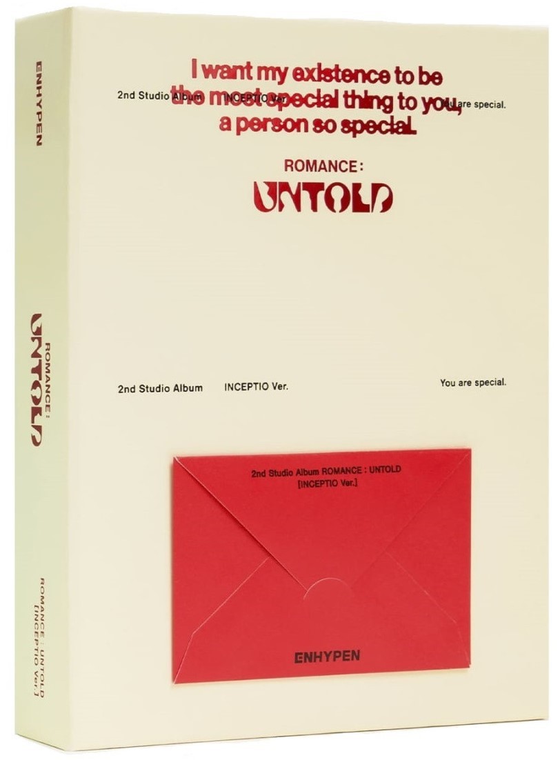 ENHYPEN - Romance: Untold, Inceptio Version (CD Box) Отлична цена