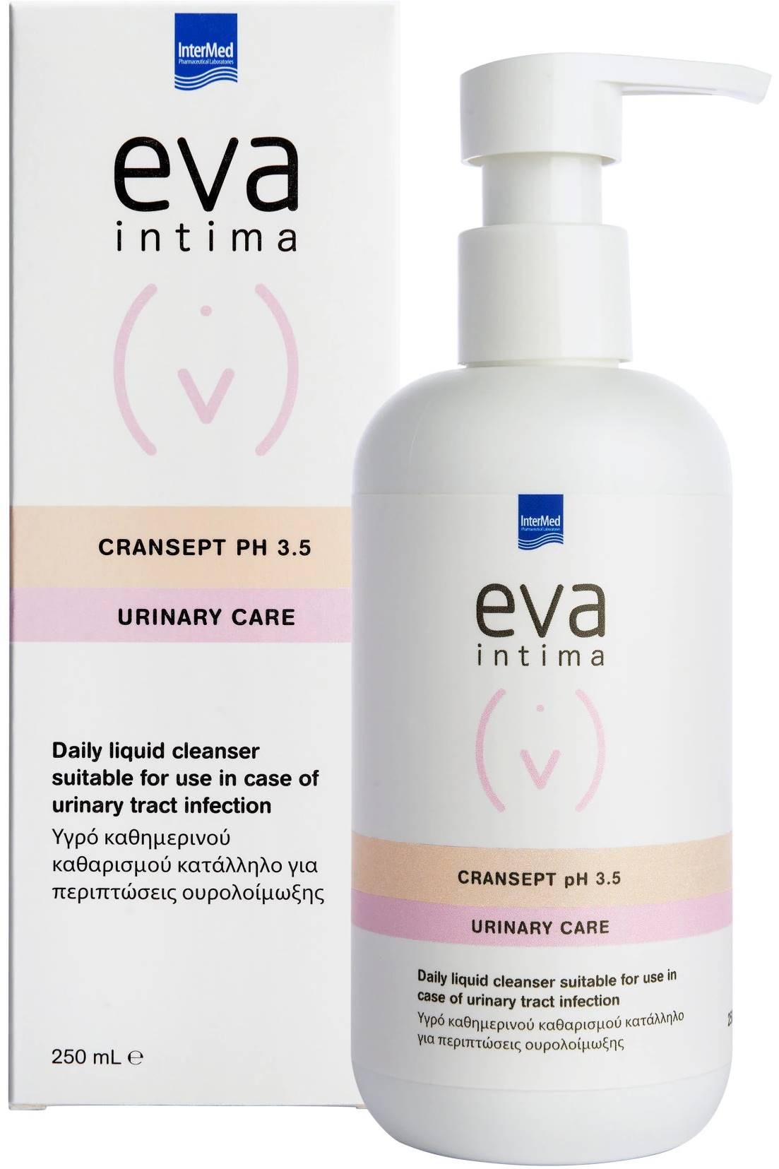 Eva Intima Интимен гел Cransept pH 3.5, 250 ml, Vittoria Pharma | Ozone.bg