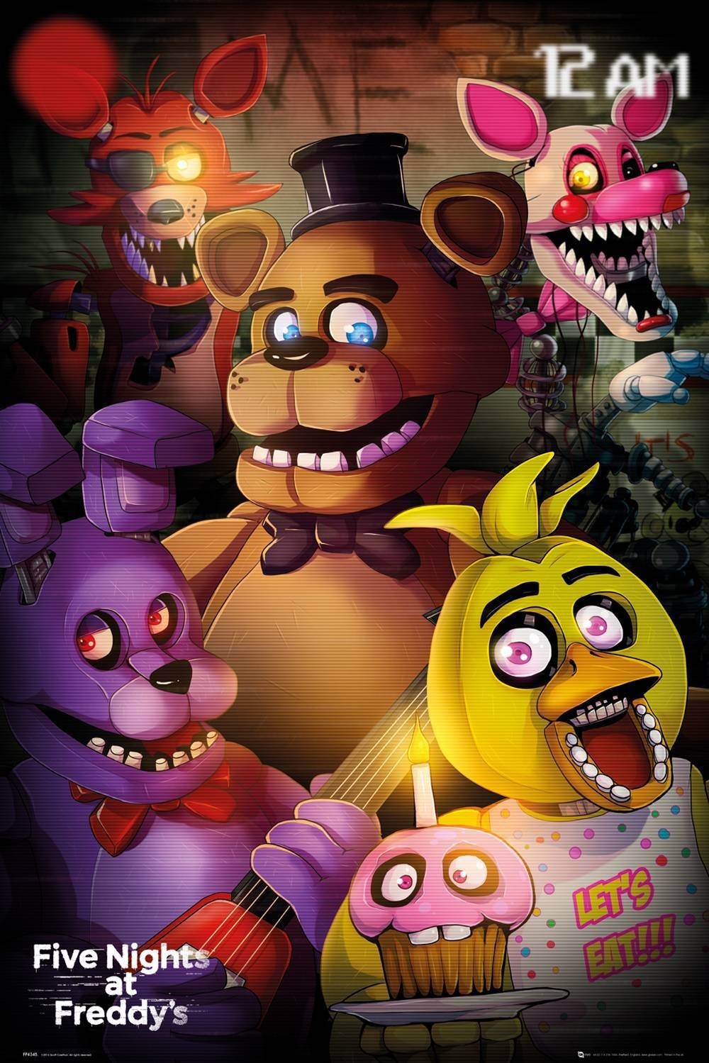 Макси плакат GB eye Games: Five Nights at Freddy’s - Group | Ozone.bg