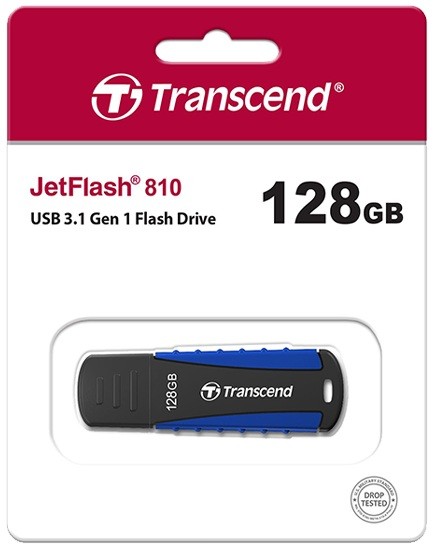 Jetflash Card Флаш памет Transcend - Jetflash 810, 128GB, USB 3.1 | Ozone.bg