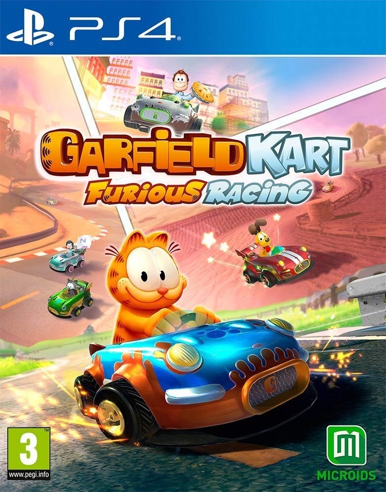 Garfield Kart Furious Racing Ps4 Ozone Bg