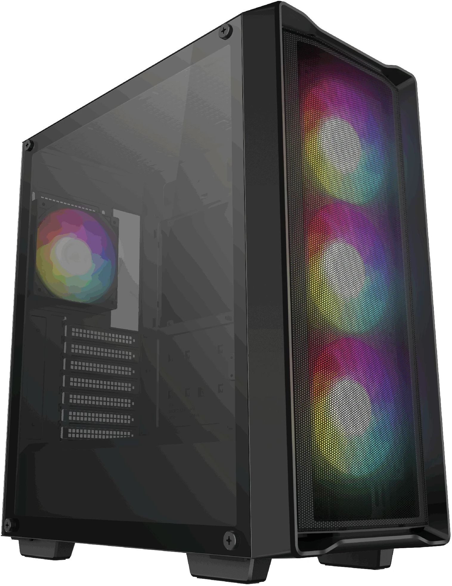 Гейминг компютър OGS Corax V2 (AMD) от Ryzen 5 5600, RTX 5060, 32GB