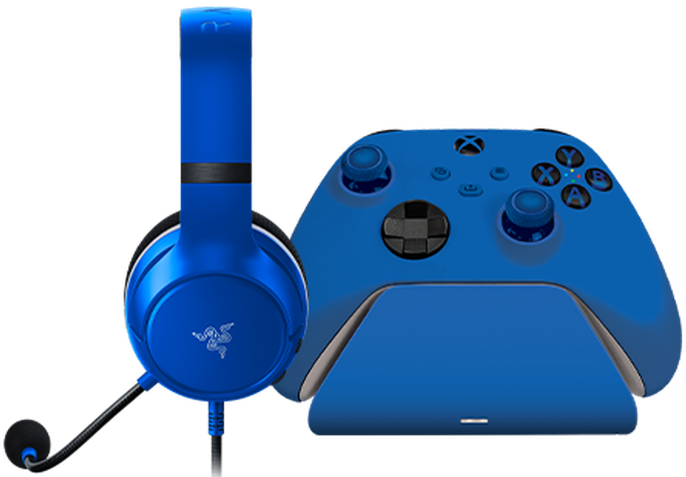 Xbox Razer Set Гейминг комплект Razer - Essential Duo Bundle за Xbox, син | Ozone.bg