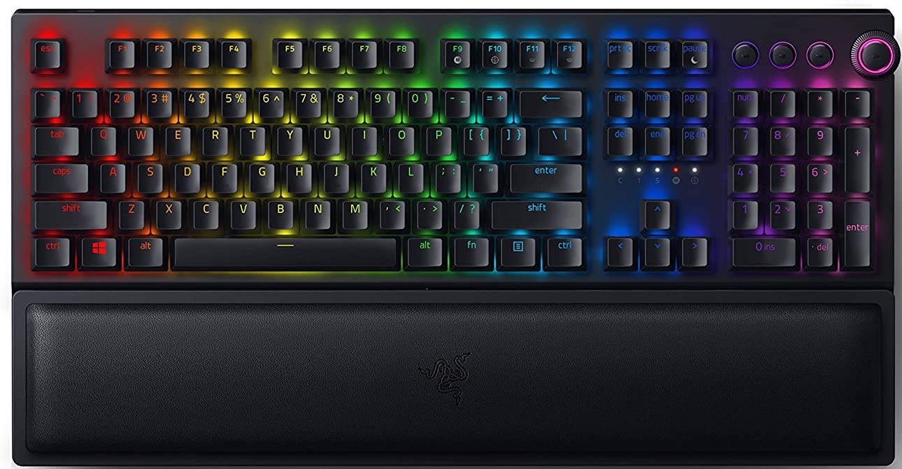 Гейминг клавиатура Razer - BlackWidow V3 Pro, Green Switch (разопакован ...