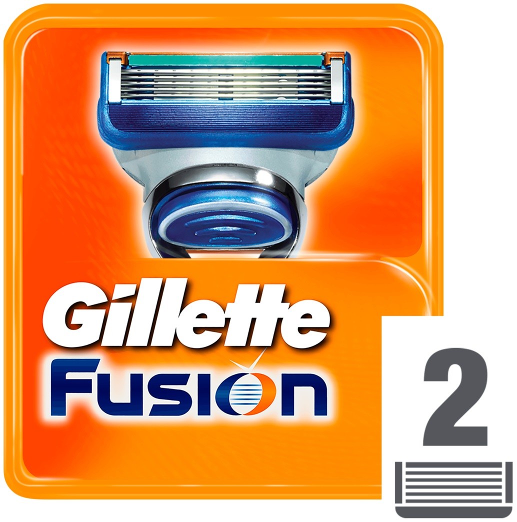 Gillette Fusion Резервни ножчета, 2 броя | Ozone.bg