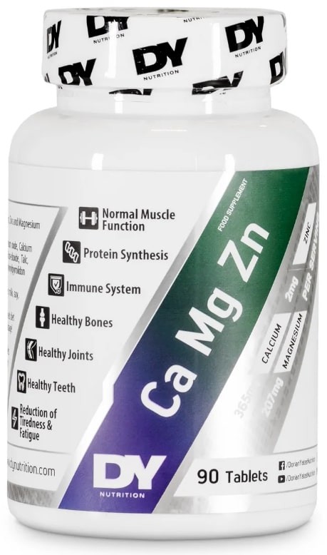 Ca Mg Zn, 90 таблетки, Dorian Yates Nutrition | Ozone.bg