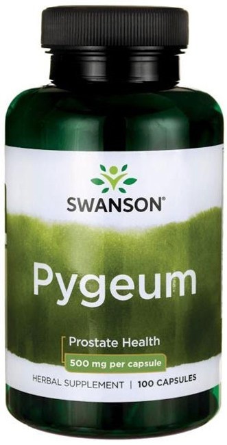 Pygeum, 125 mg, 100 капсули, Swanson | Ozone.bg