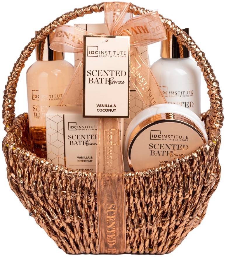IDC Institute Подаръчен комплект Scented Bath Bronze, 6 части | Ozone.bg