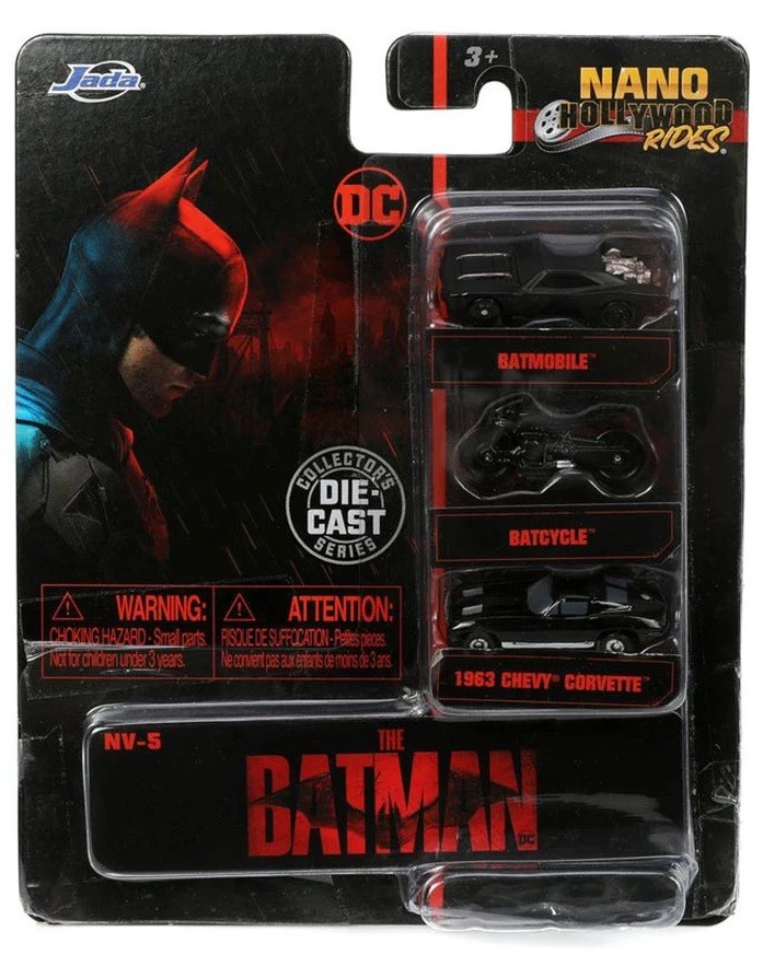 Игрален комплект Jada Toys Метални превозни средства Batman Отлична