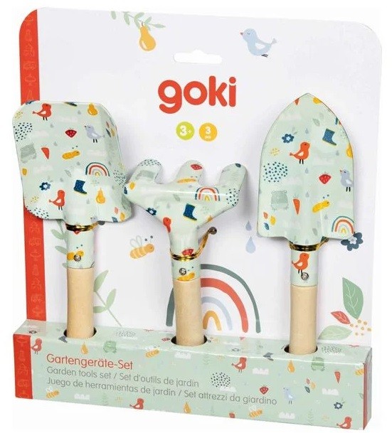 Игрален комплект Goki - Градински инструменти, пролет | Отлична цена ...