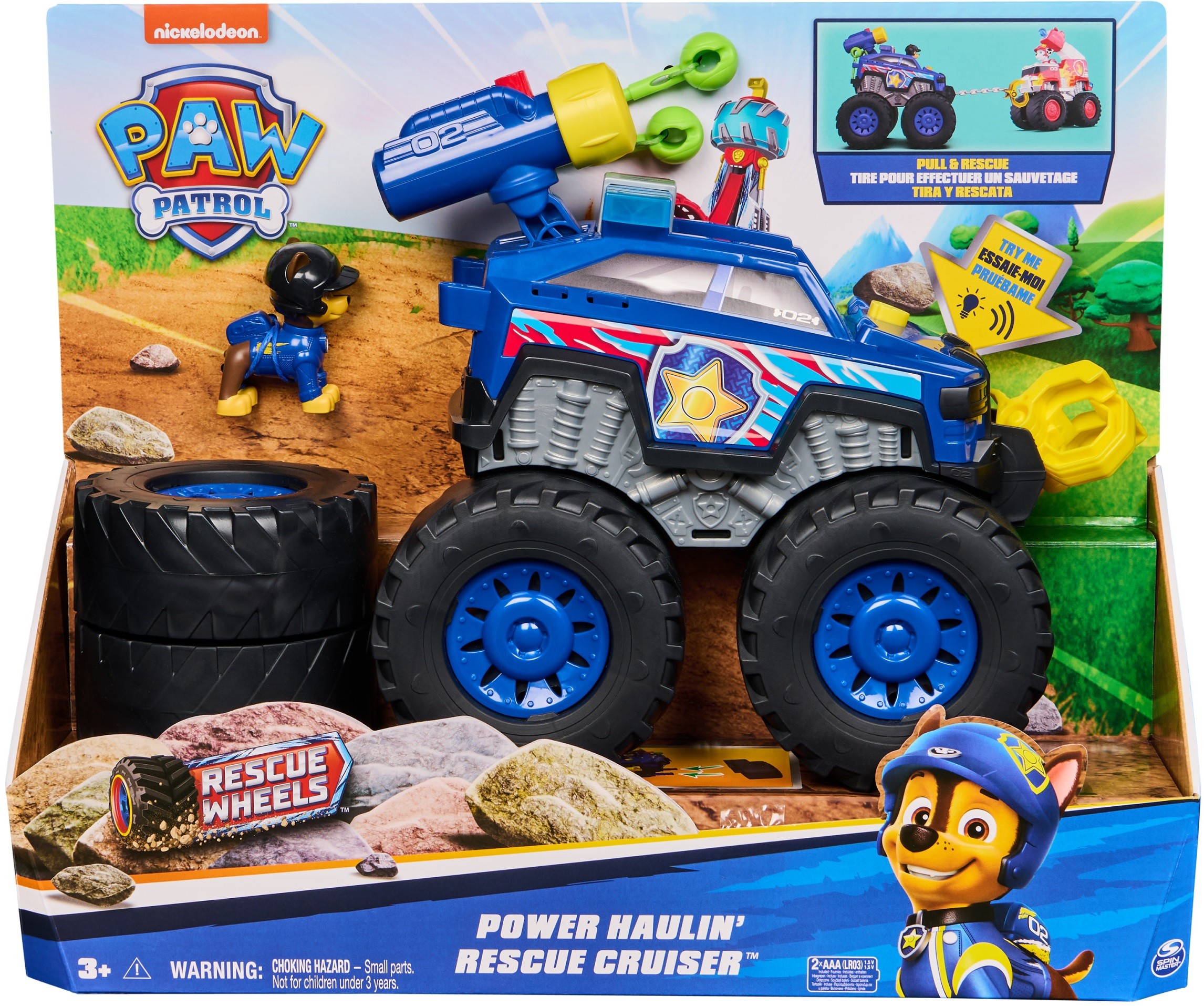 Игрален комплект Spin Master Paw Patrol Rescue Wheels - Чудовищният ...