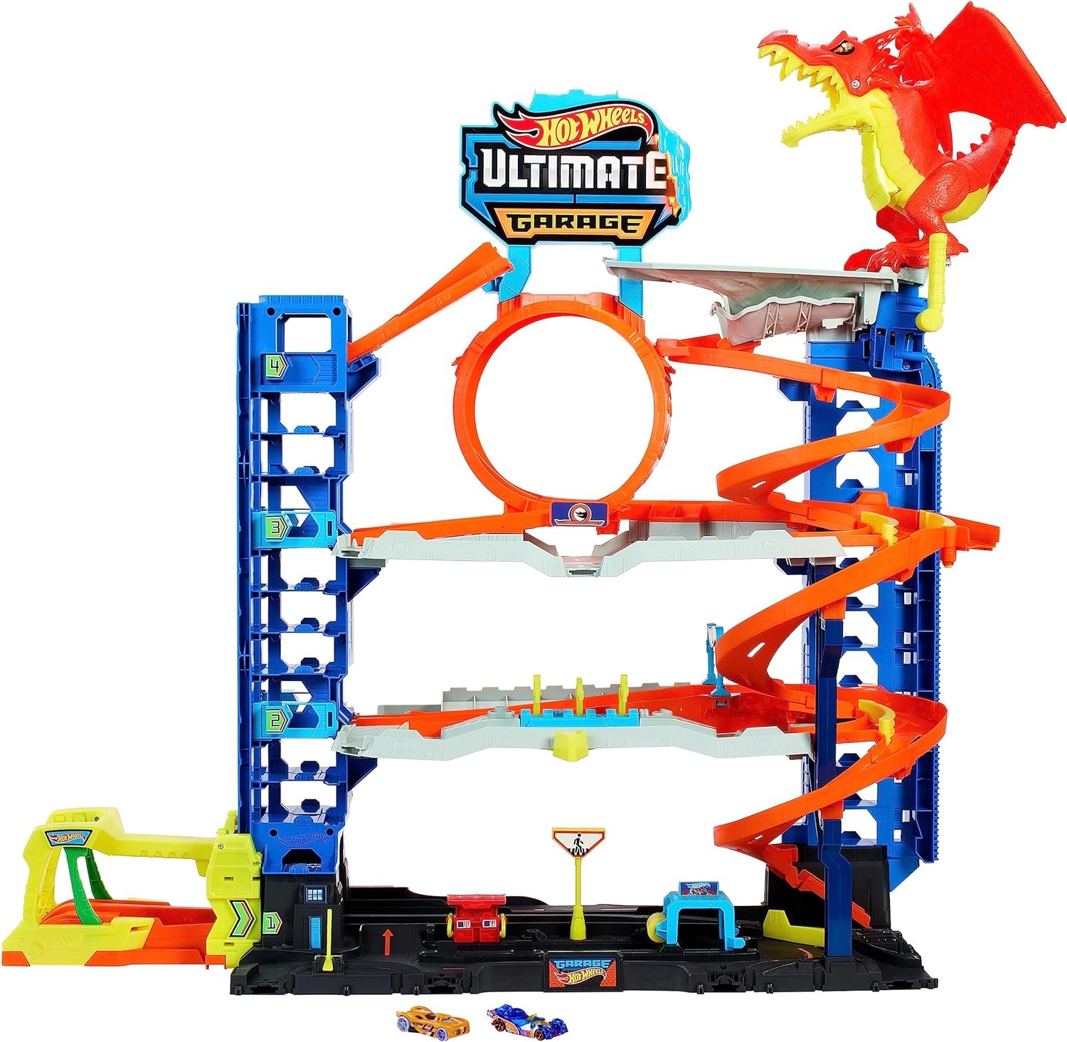 Игрален комплект Hot Wheels City - Ultimate паркинг гараж | Отлична ...