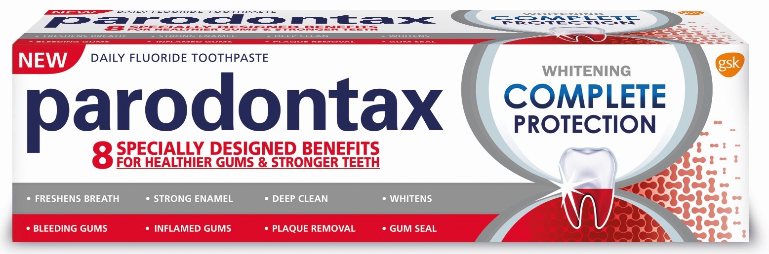 Parodontax Паста за зъби Complete Protection Whitening, 75 ml | Ozone.bg