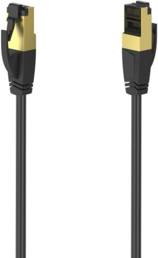 Кабел Hama - Cat 8, RJ-45/RJ-45, 1.50m, черен | Ozone.bg