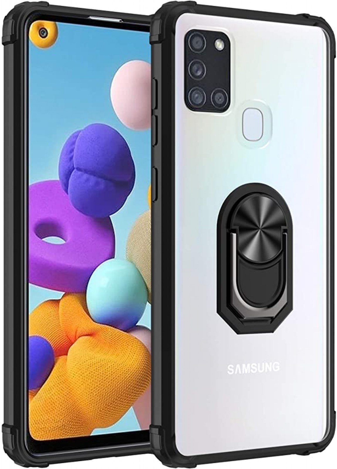 Калъф Military ring - Samsung Galaxy A33 5G, черен | Ozone.bg