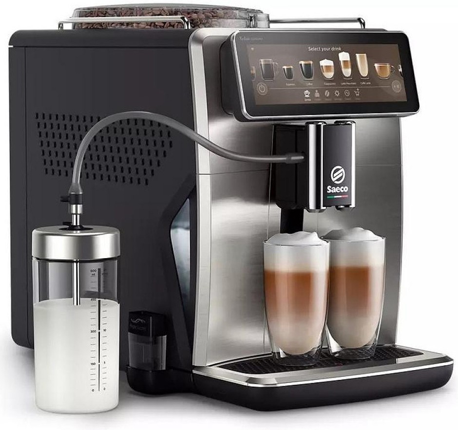 Кафеавтомат Saeco - SM8885/00 XELSIS SUPREMA, 15 bar, 1.7 l, черен
