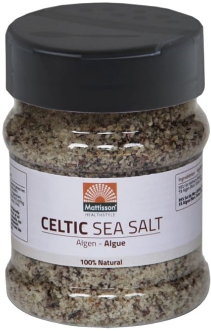 Келтска морска сол с водорасли, 200 g, Mattisson Healthstyle | Ozone.bg